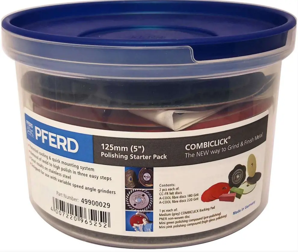 Pferd Combiclick 125Mm Polishing Starter Pack 49900029 1