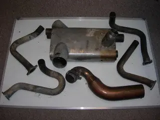 Exhaust, Cessna 172 - Power Flow - Short Stack 1