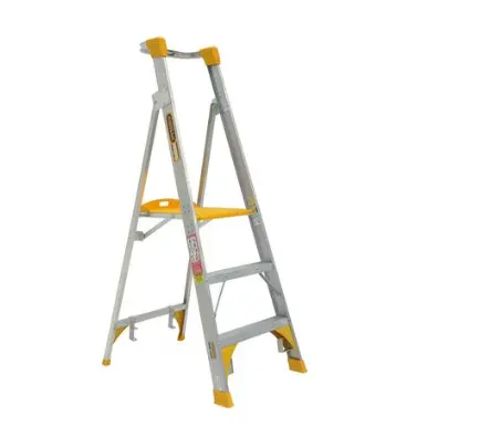 Gorilla Platform Ladder Aluminium 0.9M (3Ft) Aluminium 180Kg Heavy Duty  Industrial Pl003-Hd 1