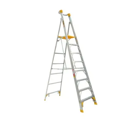 Gorilla Platform Ladder Aluminium 3.6M (12Ft) Aluminium 180Kg Heavy Duty  Industrial Pl012-Hd 1