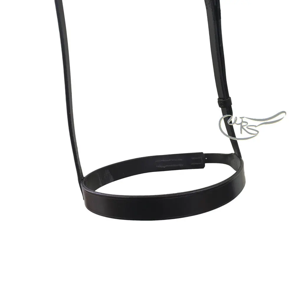 English Leather Plain Cavesson Noseband 1