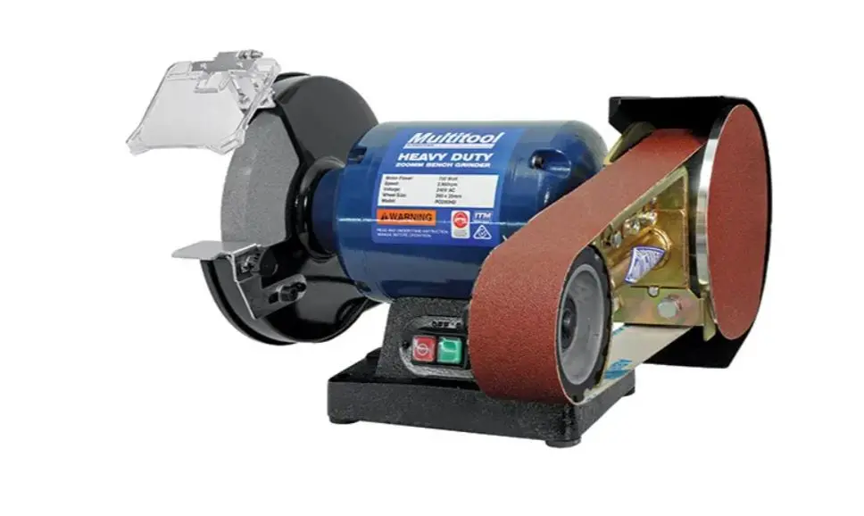 Itm Multitool Po362 Attachment On Po200hd Multitool 750W Bench Grinder Po362-200Hd 1