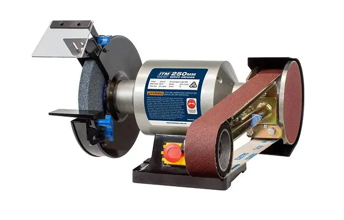 Itm Multitool Po482 Attachment On Tm400-250 Itm 250Mm Bench Grinder 1220 X 50Mm Po482-250 1