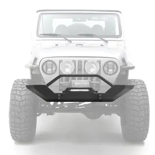Smittybilt Xrc Front Bumper W/ Winch Plate For 1997-2006 Jeep Wrangler Tj / Lj 1