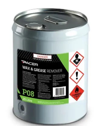 Pacer P08 Wax & Grease Remover 20Lt Pwgr20 1