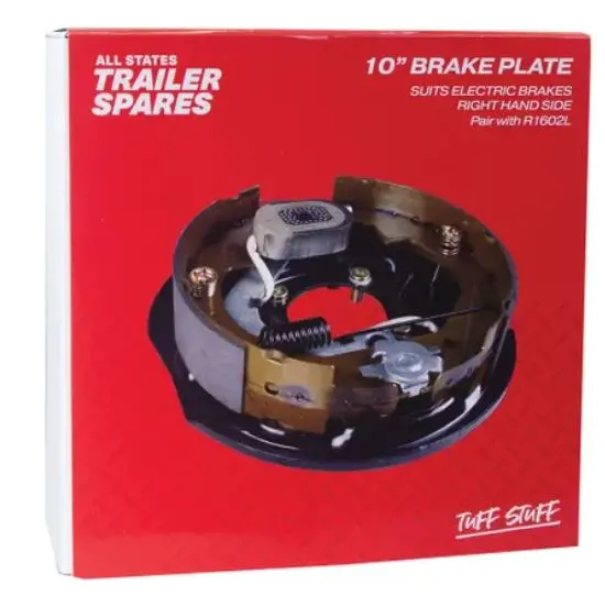 All States Trailer Backing Plate Electric 10Inch Right Hand R1602r 1