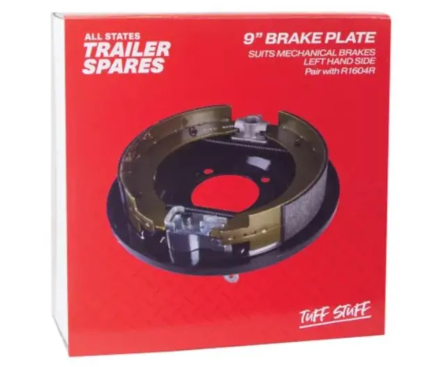 All States Trailer 9 Inch Mechanical Backing Plate Left R1604l 1