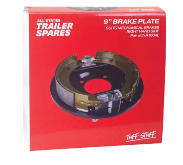 All States Trailer 9 Inch Mechanical Backing Plate Right  R1604r 1