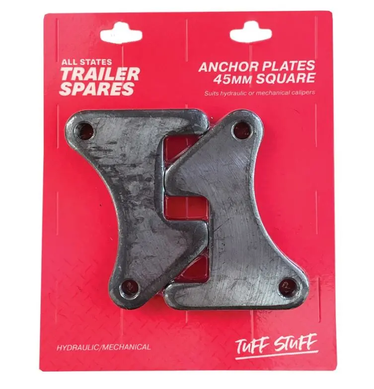All States Trailer Brake Caliper Anchor Plate To Suit 45Mm Square Axle X 2 R1615 1