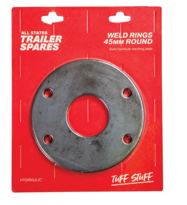 All States Trailer Weld Ring To Suit Hydraulic Backing Plate And 45Mm Round Axle  R1631b 1