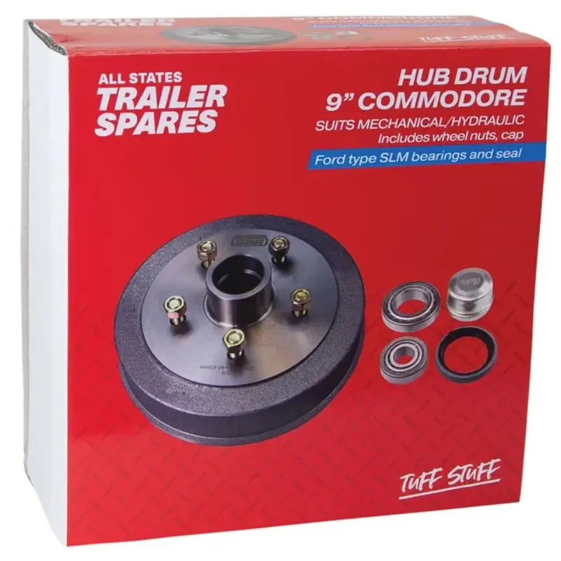 All States Trailer Commodore Hub Drum 9In Brg Seal Cap Slm R1904a 1