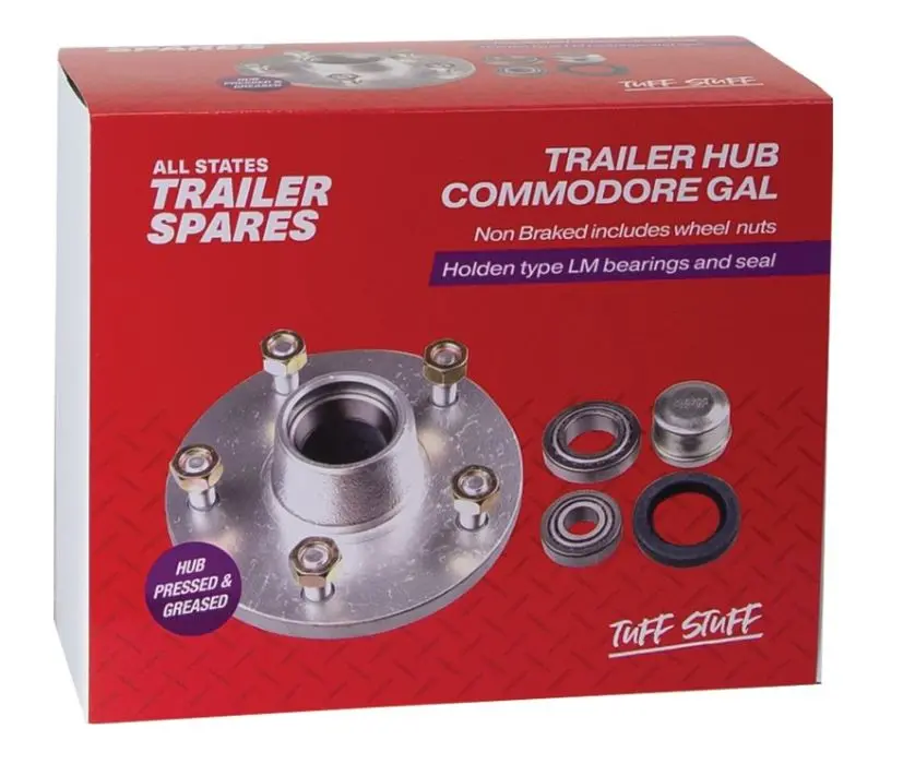 All States Trailer Commodore Hub Lazy Zinc Brg Seal Cap Lm R1907qg 1