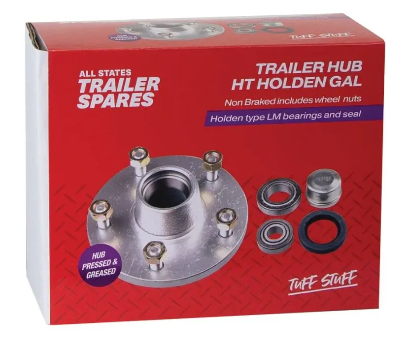 All States Trailer Ht Holden Hub Lazy Zinc Brg Seal Cap Lm R1907tg 1