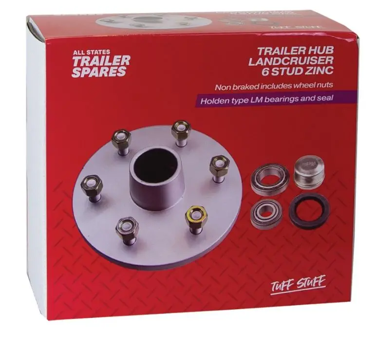 All States Trailer Lc6 Hub Lazy Zinc Brg Seal Cap Lm R1909b 1