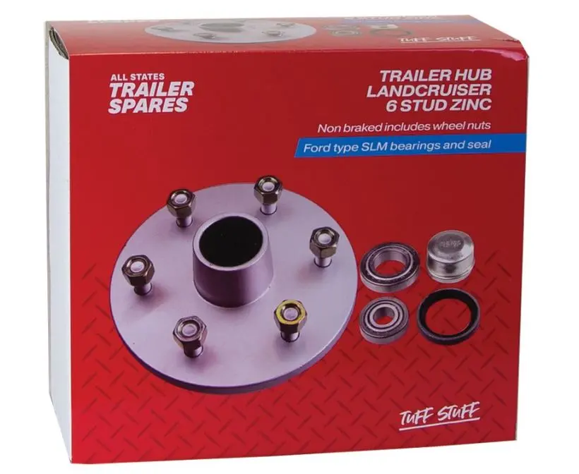 All States Trailer Lc6 Hub Lazy Zinc Brg Seal Cap Slm R1909c 1
