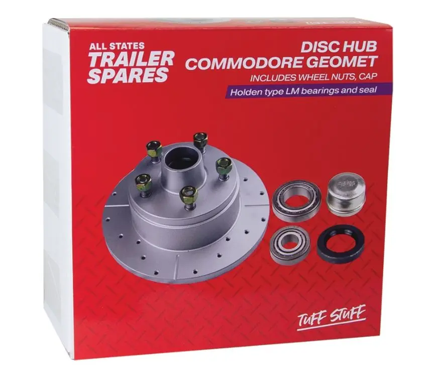 All States Trailer Commodore Hub Disc Zinc Brg Seal Cap Lm R1916f 1