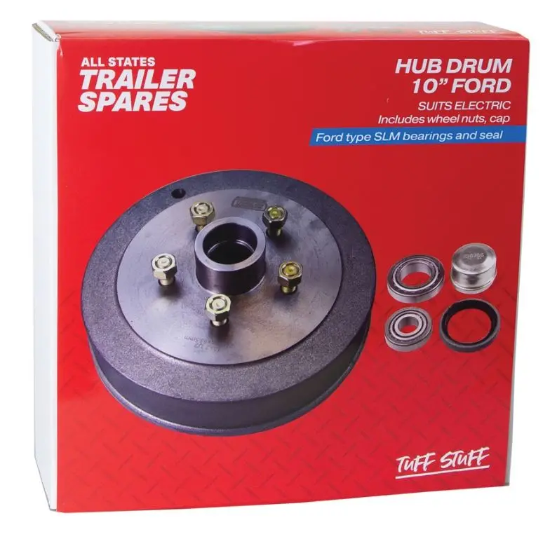 All States Trailer Ford Hub Drum 10In Brg Seal Cap Slm R1922 1