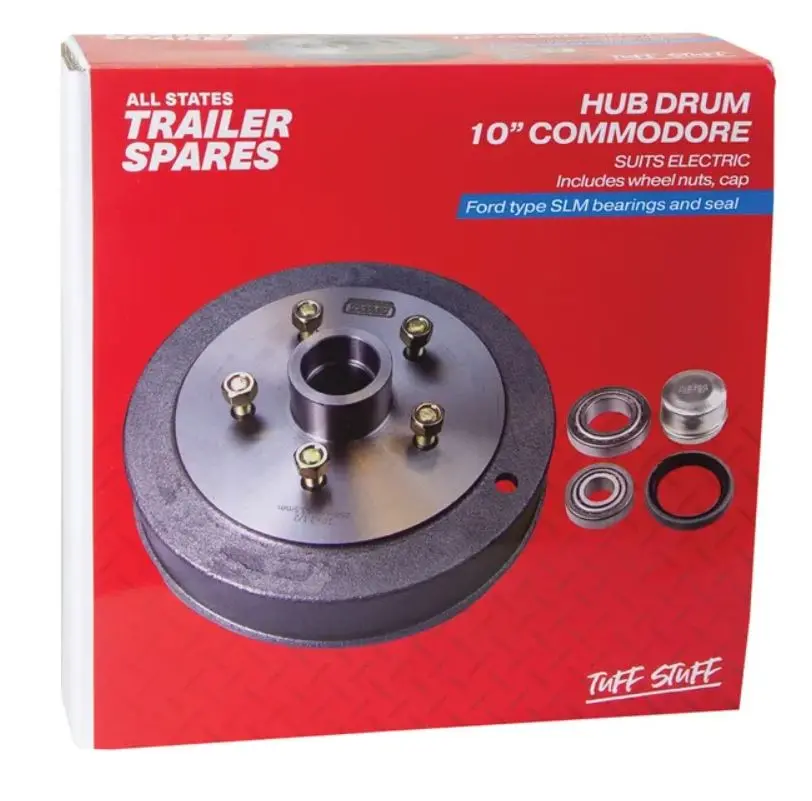 All States Trailer Commodore Hub Drum 10In Brg Seal Cap Slm R1922a 1