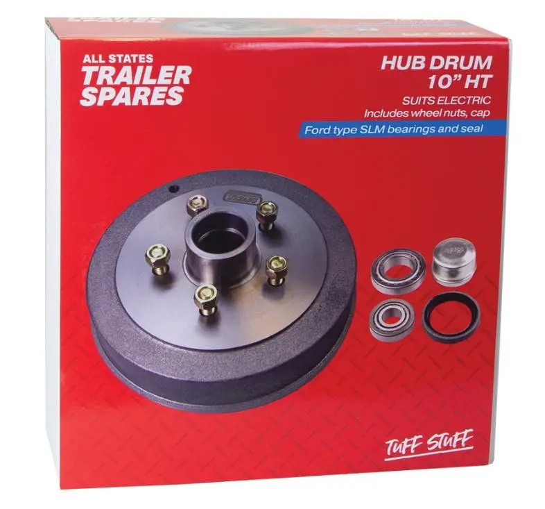 All States Trailer Ht Hub Drum 10In Brg Seal Cap Slm R1922b 1