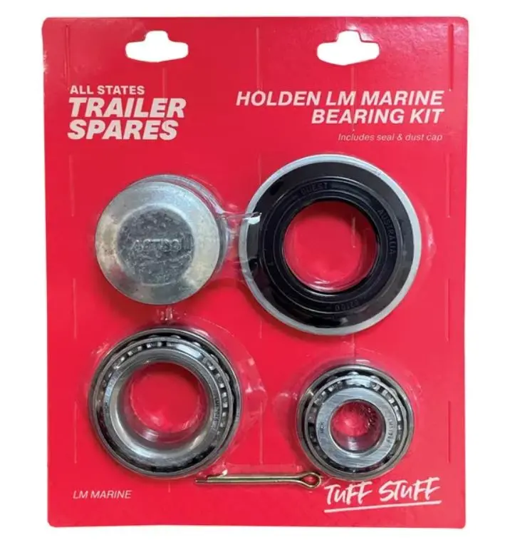 All States Trailer Bearing Kit W/Seal Cap And Split Pin Holden  Lm Marine R1960m 1