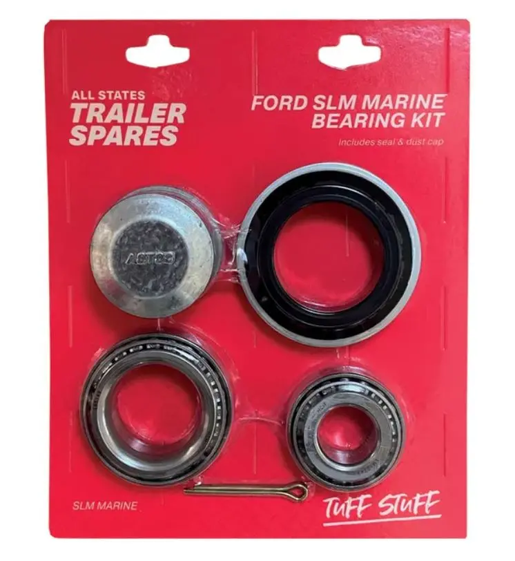 All States Trailer Spares Bearing Kit W/Seal Cap And Split Pin Ford Slm Marine R1961m 1