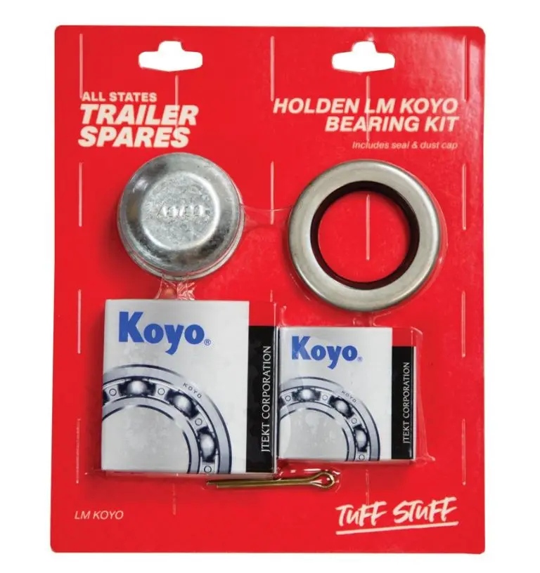 All States Trailer Spares Bearing Kit With Seal, Cap Split Pin Lm Koyo Holden R1969b 1