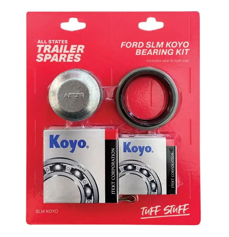 All States Trailer Spares Bearing Kit With Seal, Cap And Pin Slm Koyo Ford  R1970b 1