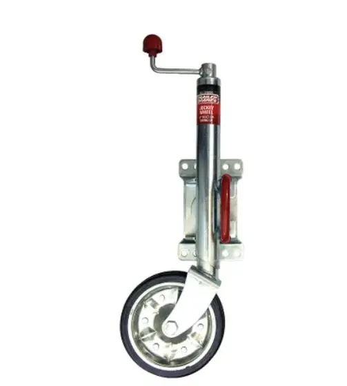All States Trailer Jockey Wheel 8 Inch Swivel With U Bolt Clamp 350Kg Mag Wheel R2124a 1