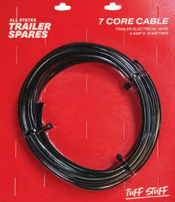 All States Trailer Cable 7 Core Colored 4 Amp X 10Mtrs R4104a 1