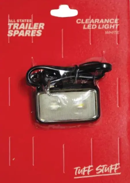 All States Trailer Led White Clearance Light R4122ledc 1