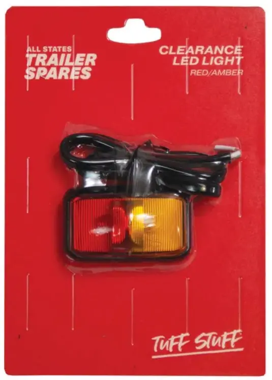 All States Trailer Led Red/Amber Clearance Light R4127cled 1