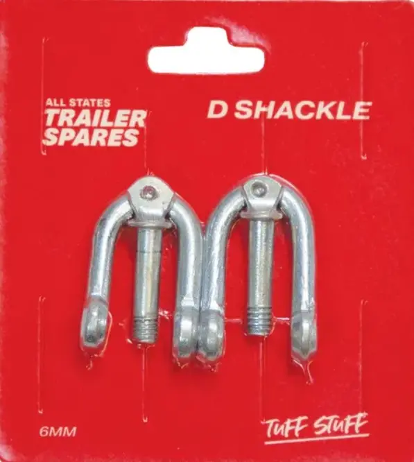 All States Trailer D Shackle 6Mm Gal X 2 R6211 1