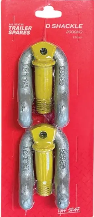All States Trailer D Shackle 12Mm Gal 2T X 2 R6216a 1