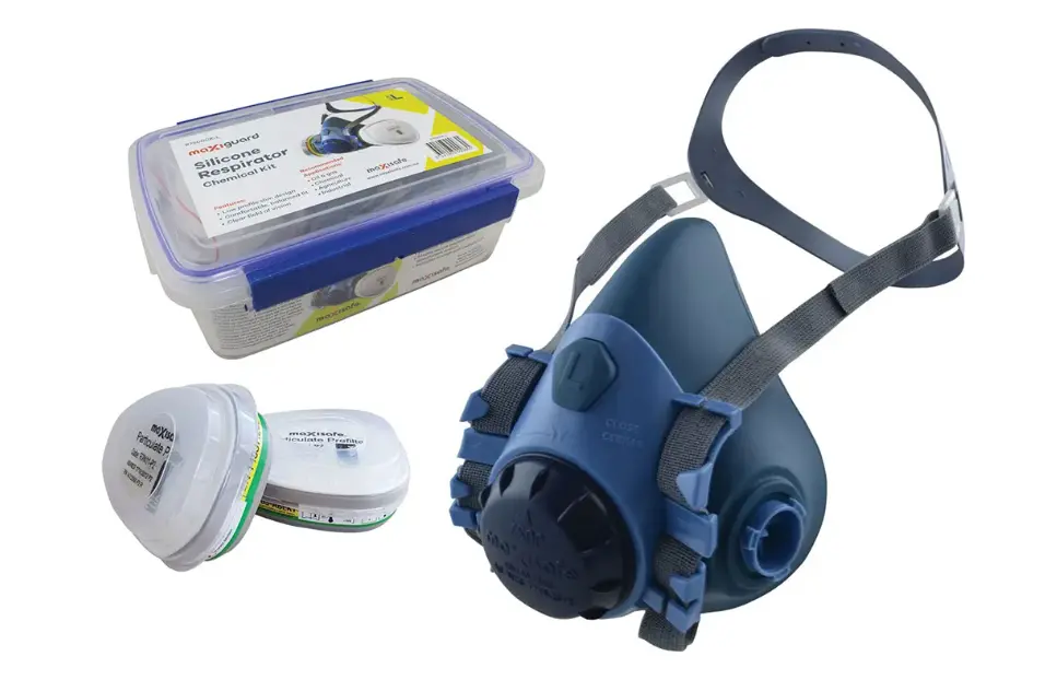 Maxiguard Half Mask Silicone Chemical Kit R7500ck-L 1