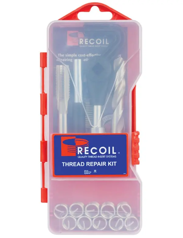 Recoil Unc Thread Repair Kit 7/16 – 14 Pitch With 10 Inserts Rc33078 2