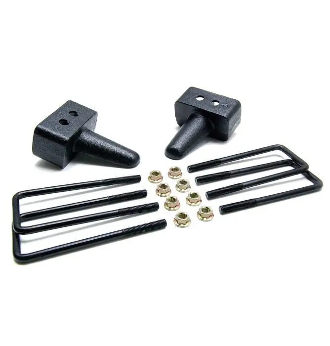 Readylift 3" Rear Block Kit & U Bolts For '04-'20 Ford F150 4Wd 1