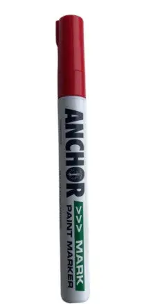 Anchor Paint Marker Permanent Paint Marker Red Amr 1
