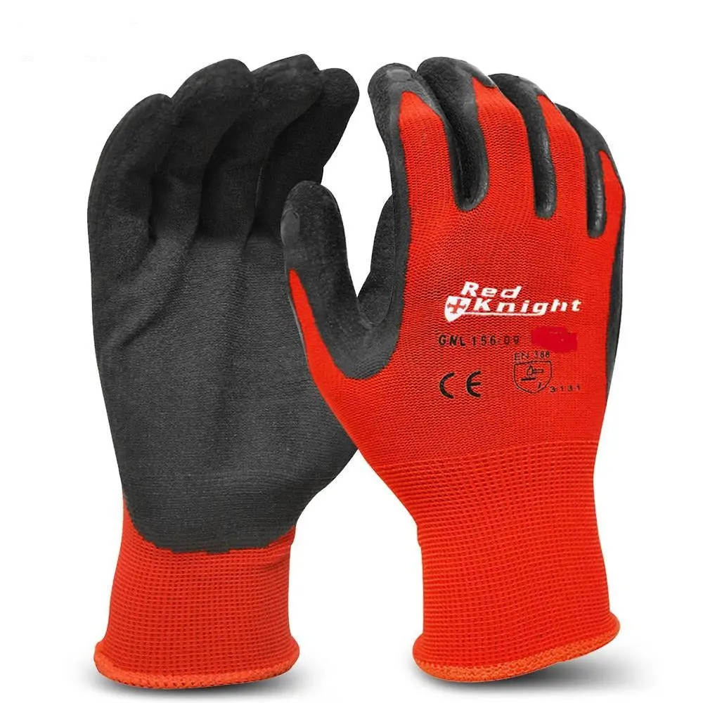 Maxisafe Red Night Latex Gripmaster Glove Gnl156 1