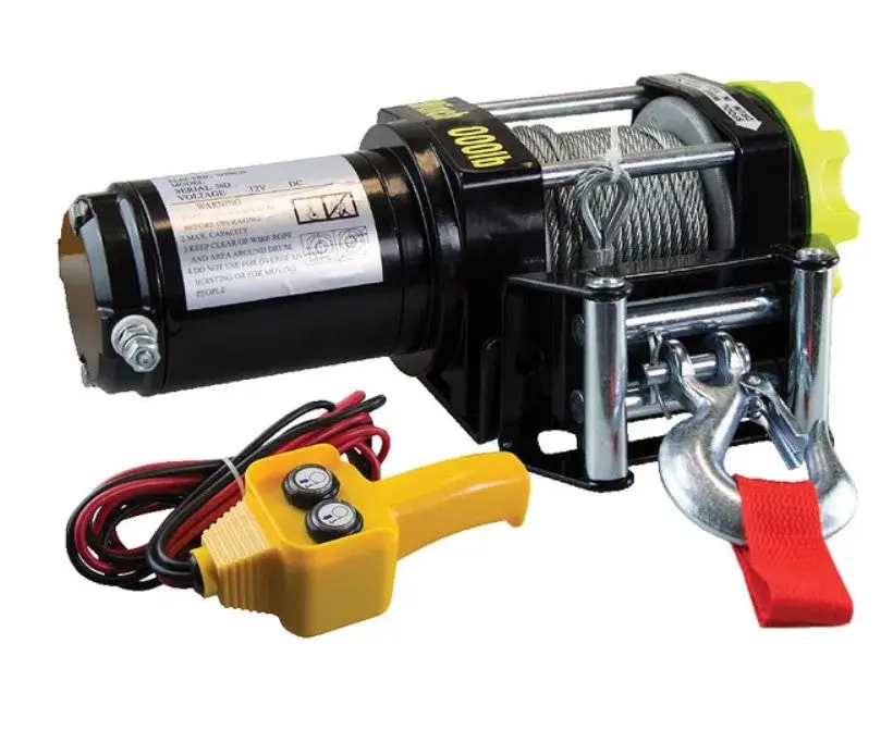 All States Trailer Spares 4000Lbs Electric Winch Rew4000 1