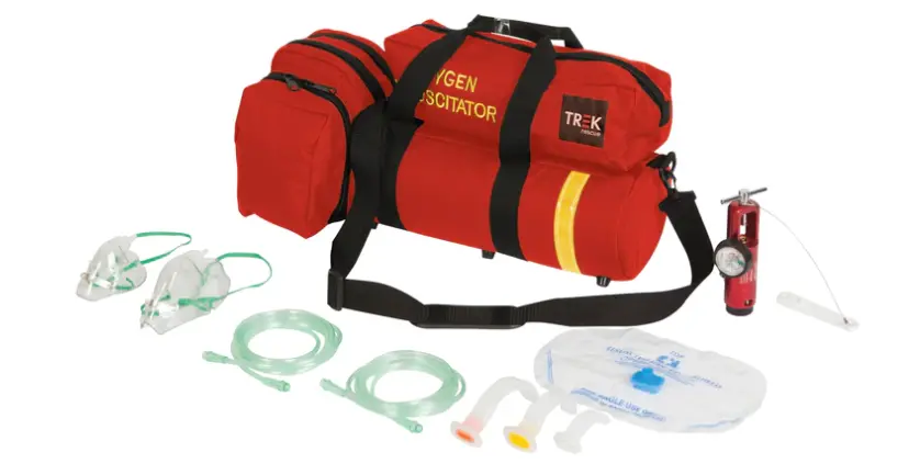 Fastaid Trek Oxygen Kit, Oxy-Resus Eco, Soft Case First Aid Rok120 1