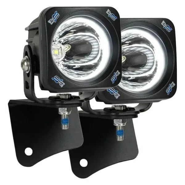Vision X A Pillar Optimus Halo 15* Kit For '97-'06 Jeep Wrangler Tj 9892818 1