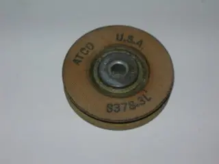 Pulley, Control - Anti-Friction Bearing - 2" Dia - 1/4" Bore - Atco 1