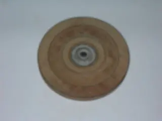Pulley, 3 1/2" Diameter - 1/4" Hole - 1/8"-3/16" Cable 1