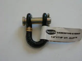 Clevis, Utility - 1/4" Pin X 7/8" Deep 1