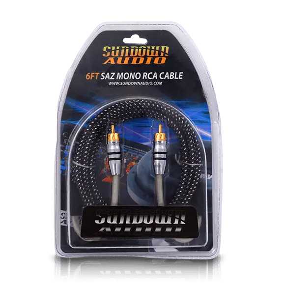 Sundown Audio Saz1-6Ft Mono Channel Rca Interconnects 1