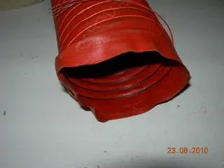 Ducting, 2 3/4" Id - Coiled Steel Wrapped With External Fabric - Thermoid 1