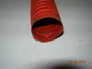 Ducting, 3 1/2" Id - Coiled Steel Wrapped With External Fabric - Thermoid 1