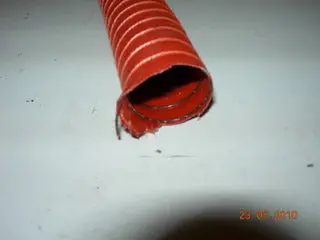Ducting, 1" Id - Coiled Steel Wrapped Externally With Fabric 1