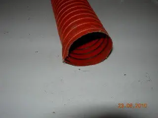 Ducting, 1 3/4" Id - Coiled Steel Wrapped External With Fabric Covering - Thermoid 1
