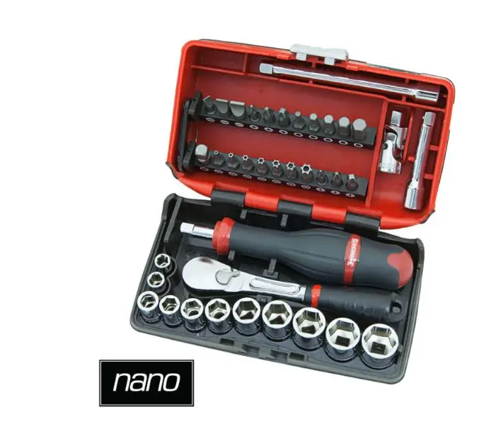 Sidchrome 1/4″ Drive Socket & Tool Set 38 Piece Scmt12120 1